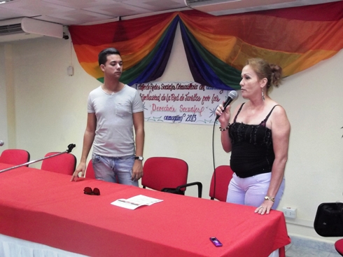 La tunera Marisa, que ocupa un cargo en la Federación de Mujeres Cubanas