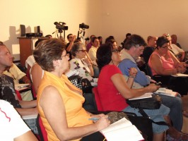 Más de 50 personas participaron del taller Sexualidad y Derechos Humanos, organizado por CENESEX. Foto: Lisandra Puentes Valladares.
